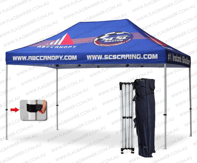 custom print marquee to suit oztrail 3m x 3m canopy only tent 