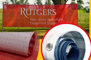 mesh banners