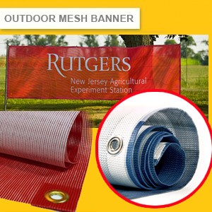 mesh banners