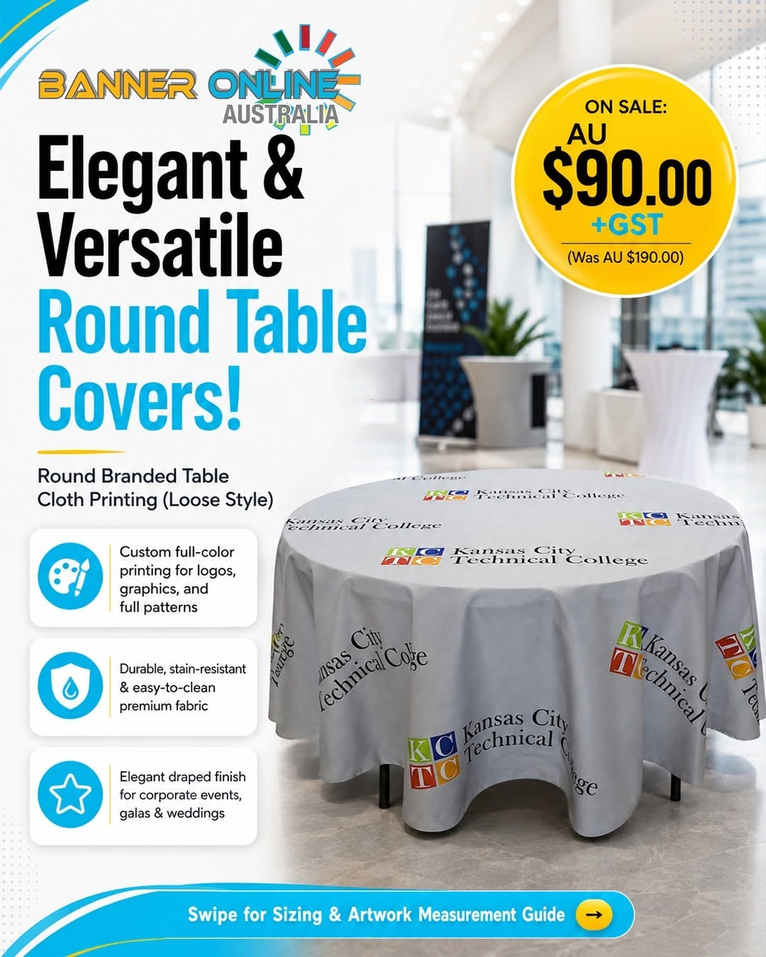 Custom Tablecloth Printing