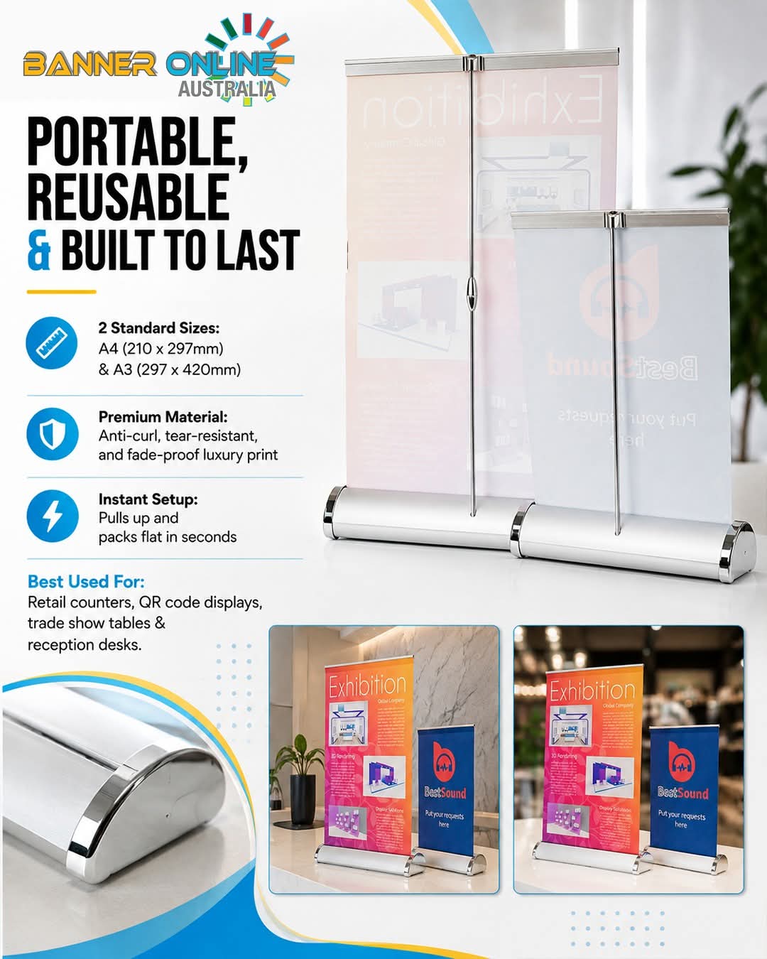 X Banner Stand: