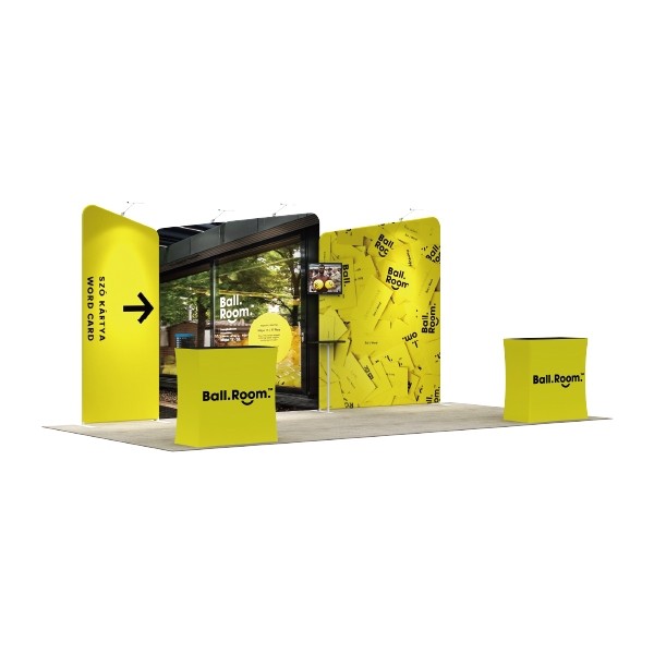 6M TRADE SHOW BOOTH & EXHIBITION STANDS PACKAGE 215 (A4D4C4)