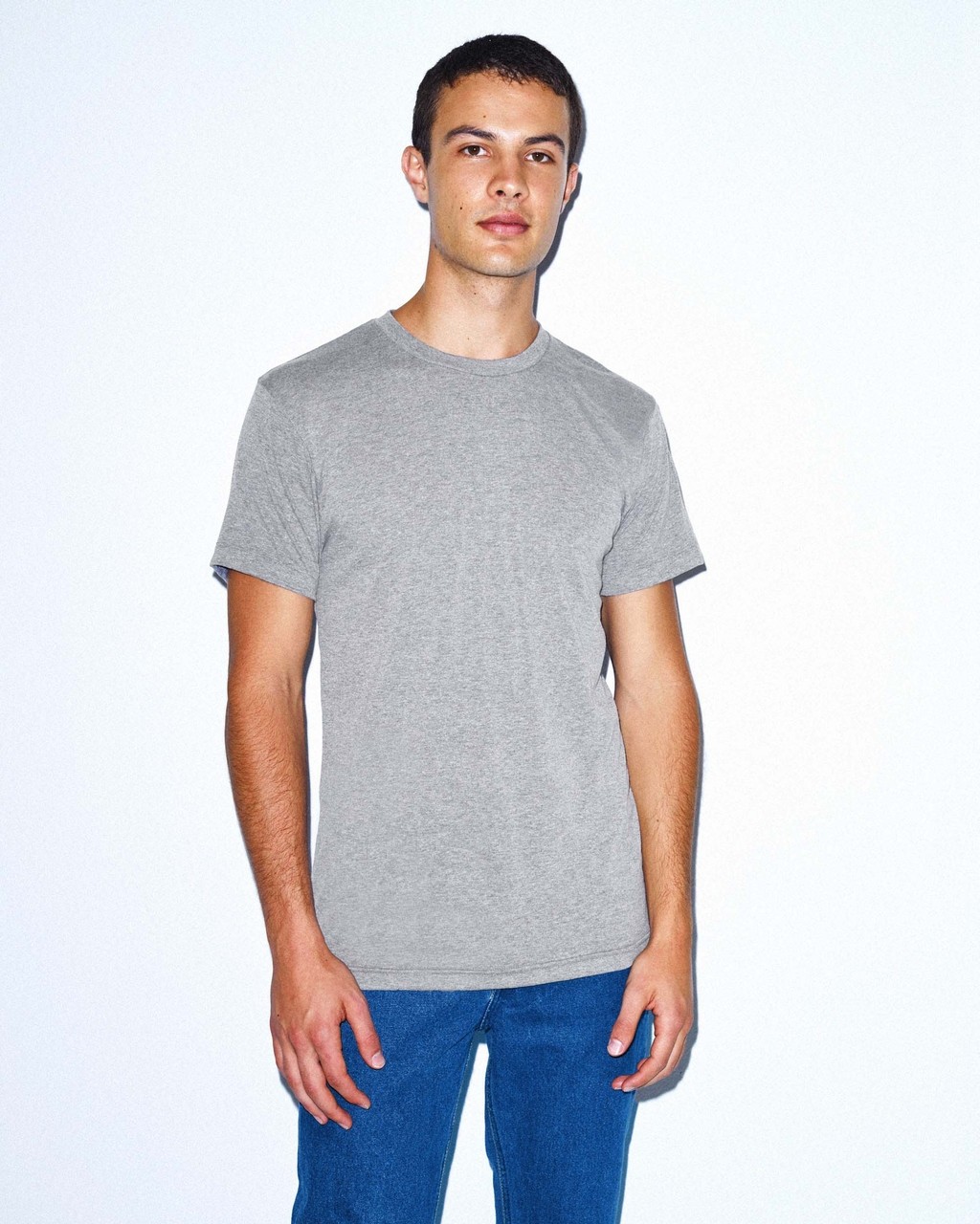 Adult T-Shirt American Apparel TR401 Athletic Grey