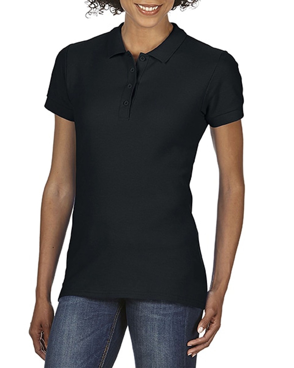 Adult T-Shirt Gildan Softstyle 64800L Black