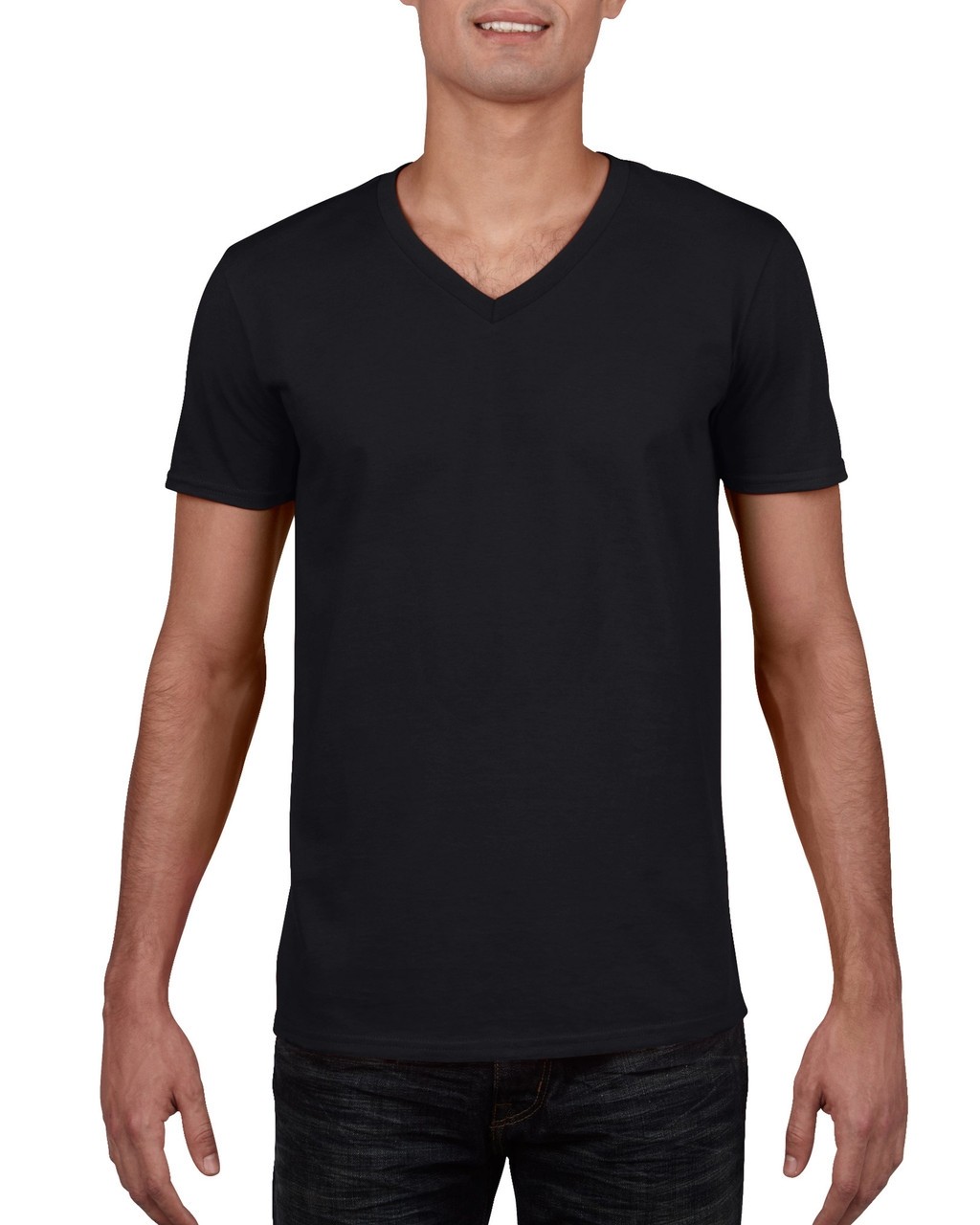 Adult T-Shirt Gildan Softstyle 64V00 Black