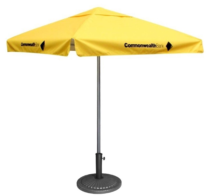 2m x 2m Custom Printed Cafe Umbrella Market Umbrella