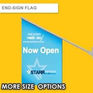 END SIGN FLAG | SHOP FRONT FLAG | POS FLAGS