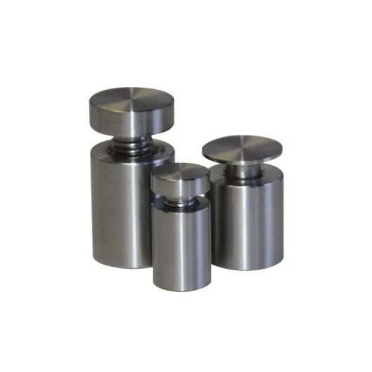 Stainless Steel Standoffs - Size1 - Stainless Steel Standoff , 13x19mmH, 8mmD, Up to 10mmT