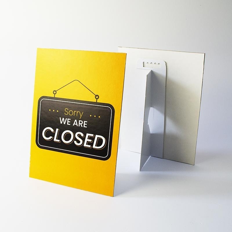 Strut Cards Strut Card Table Stand Printing