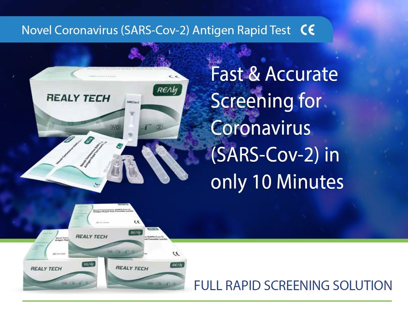 REALY TECH RAPID ANTIGEN TESTING KIT  -  (FOR DOCTOR AND ABN HOLDERS)