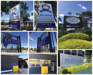 Aluminium Panel Sign