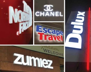 Full Acrylic Fabricated LED Channel letters