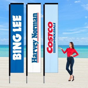 4.5m Rectangle Flag Banner Rectangular Flags Banners