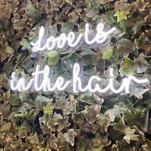 Love Is In The Hair Neon Signs