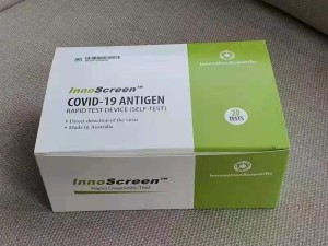 PRE-ORDER, STOCK AVAILABLE FROM 17/JAN***   INNOSCREEN -  Nasal Swab Covid Antigen Rapid Test Kit - For Home Self-test