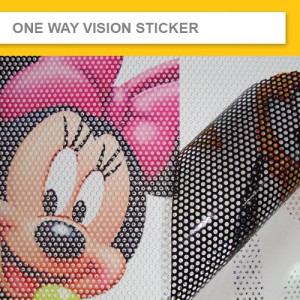 One Way Vision Sticker (For Car & Windows) 