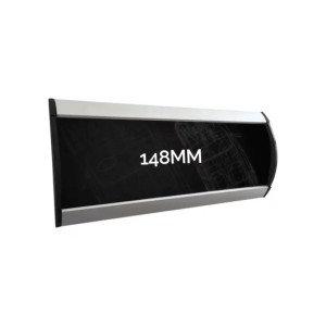 148mm Wall Sign With Flat End Caps (Hardware only)