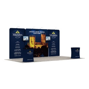 6M TRADE SHOW BOOTH & EXHIBITION STANDS PACKAGE 209 (B2D2B2)