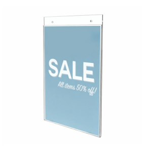 Acrylic Wall Mount menu