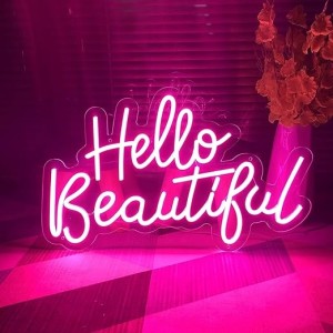 Hello Beautiful Neon Signs