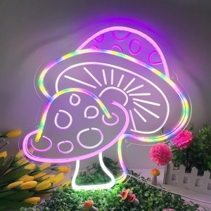 Magical Fairy Toadstool Mushroom Neon Signs