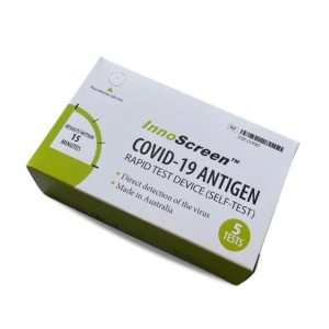 INNOSCREEN -  Nasal Swab Covid Rapid Antigen Test Kit 5 Packs