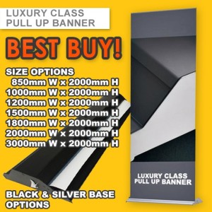 CLASSICAL LUXURY PULL UP BANNER