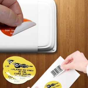 PERMANENT ( POWER ) PAPER STICKERS