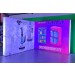 3D stretch fabric tension media wall lightbox australia