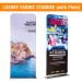 SINGLE SIDE FABRIC STANDEE | FABRIC BANNER STAND | FABRIC DISPLAY (WITH PLATE)
