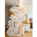 fully customisable arch board 1-year birthday party decoration backdrop stands