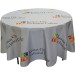ROUND BRANDED TABLE CLOTH PRINTING