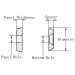 Thief Proof Countersunk Screw With Anchor