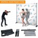 ADJUSTABLE SIZE BANNER MEDIA WALL - DOUBLE SIDE PRINTED (VINYL OR FABRIC)