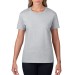 Women T-Shirt Gildan Premium Cotton 4100L Sport Grey