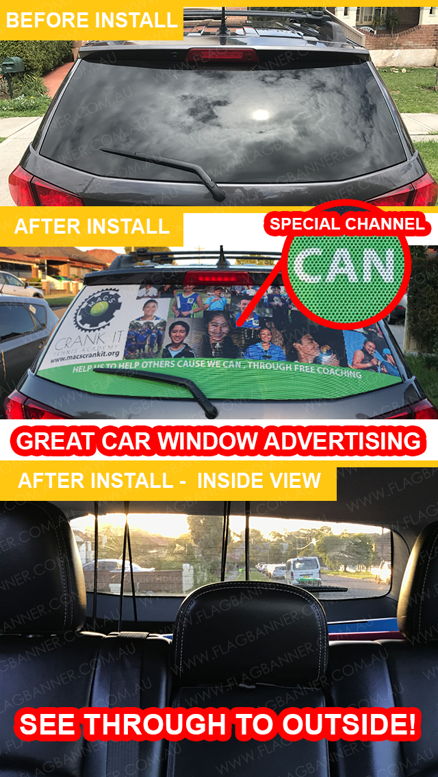 One Way Vision Window Sticker, One Way Vision Car Sticker